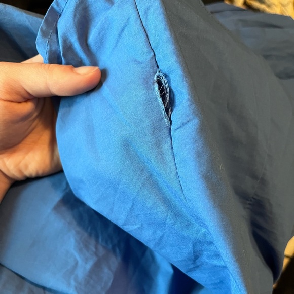 Blue Top with Balloon sleeve - Picture 3 of 3